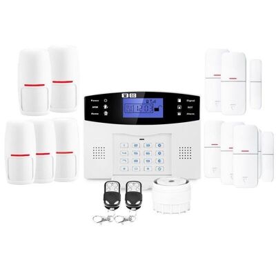 Alarma doméstica inalámbrica gsm lifebox kit evolución-5