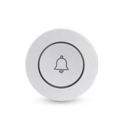Emergency, panic button for wireless alarm system