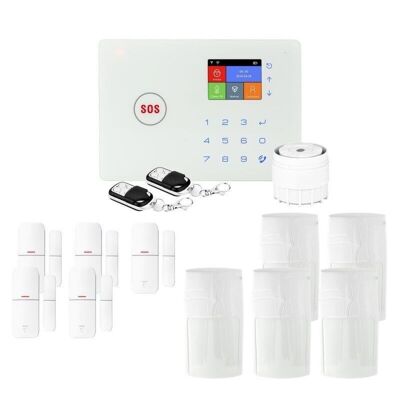 Alarma doméstica conectada inalámbrica wifi y gsm amazon - lifebox - animal kit 5