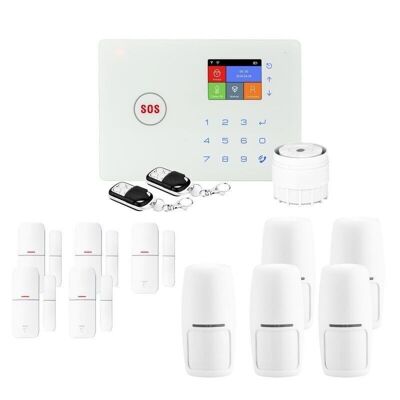 Allarme casa wireless wifi e gsm amazon - lifebox - kit5