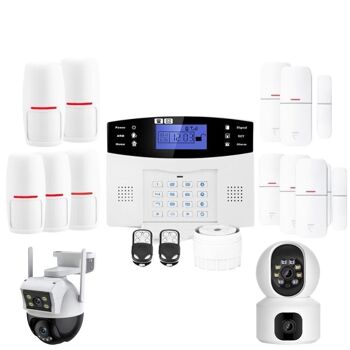 Alarme maison avec caméra ip lifebox evolution kit ip - 2 caméras