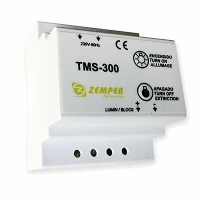 Remote control for 4-module emergency blocks