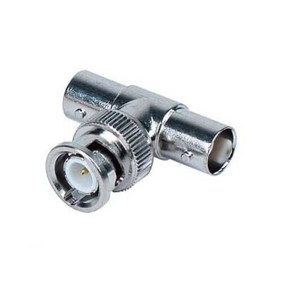 Set 10 connettori bnc t maschio, deviatore “t” bnc