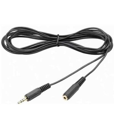 Cable alargador mini jack de 3 metros