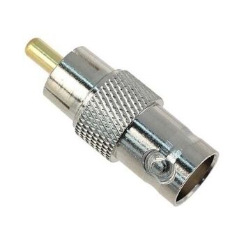 Adaptateur bnc femelle  vers rca male