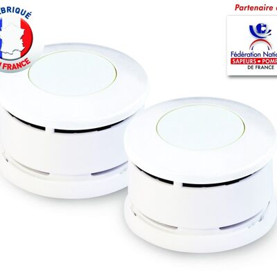 Set of 2 NF certified Smoke Detectors Lifebox Serenity 5