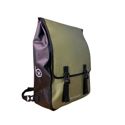 Rucksack / Umhängetasche für Gepäckträger Moh Green Badawin