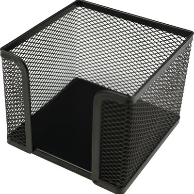 Zettelbox "the cube network" schwarz