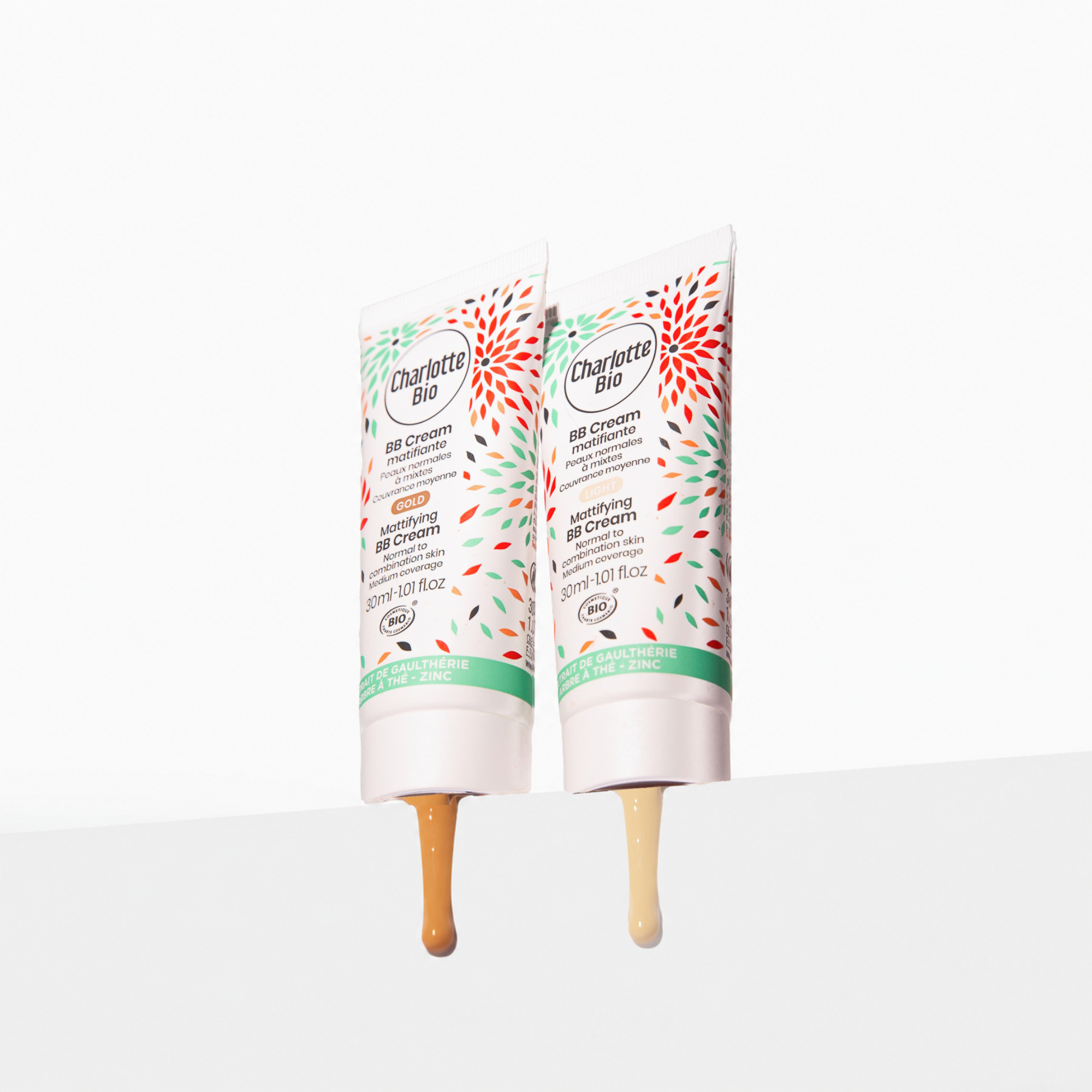 Organic mattifying BB cream - Combination skin