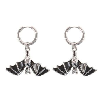 Boucles d’oreilles chauve-souris suspendues 3