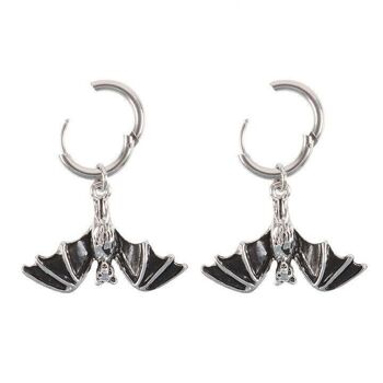 Boucles d’oreilles chauve-souris suspendues 4