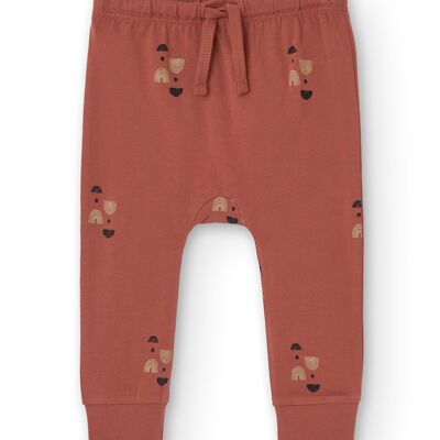 Pantalone Gala da neonato Marte rosso crepuscolo