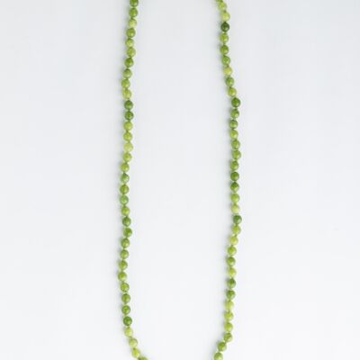 Collana lunga in giada Seribu - verde