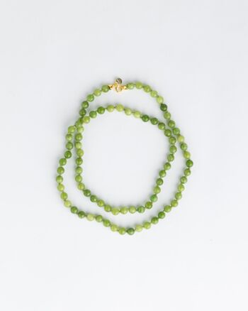 Collier Sautoir Seribu Jade - Vert 2