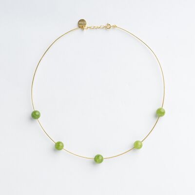 Seribu Jade Halsband – Grün