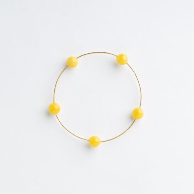 Seribu-Jade-Armband – Gelb