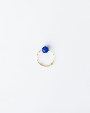 Bague Seribu Jade - Bleu Cobalt