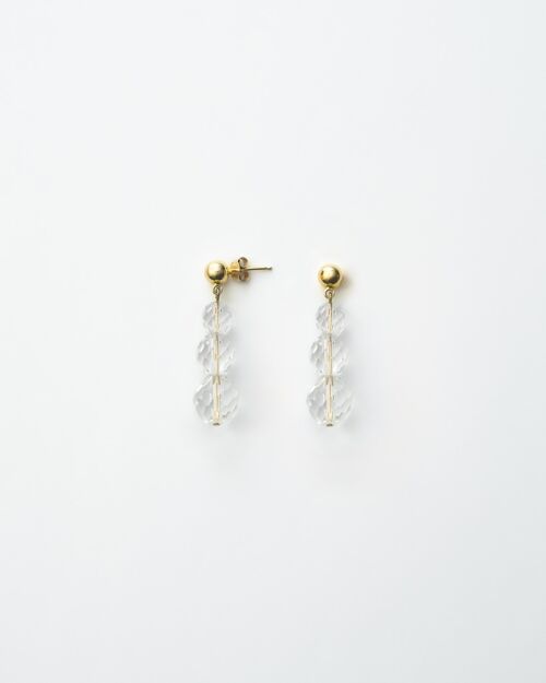 Laut Drop Earrings - Clear