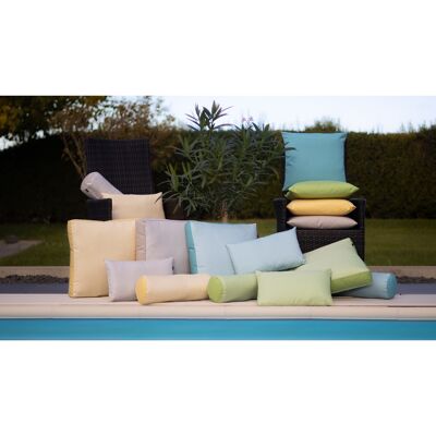 Pillowcases Hexa color. 002 green - Handmade cushion cover - light fastness 7 - 8