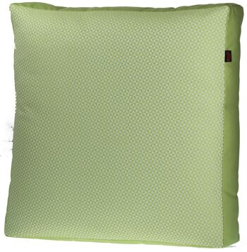 Taies d'oreiller couleur Hexa. 002 vert - Housse de coussin faite à la main - solidité à la lumière 7 - 8 5