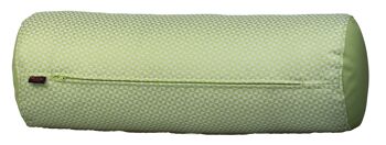 Taies d'oreiller couleur Hexa. 002 vert - Housse de coussin faite à la main - solidité à la lumière 7 - 8 6