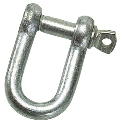 Galvanized Straight Shackle 22 mm. 7/8" Domestic Use