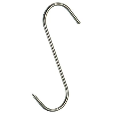 Stainless Butcher Hook Nº 1 of 100 x 4 x 37 mm