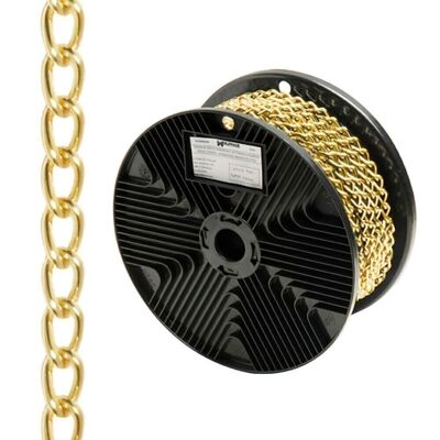 Golden Beard Decorative Chain 2.5mm / Roll 20 Meters