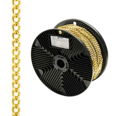 Golden Beard Decorative Chain 2.0 mm. / Roll 20 Meters