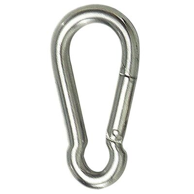 Firefighter carabiner 10x100 mm. Domestic use