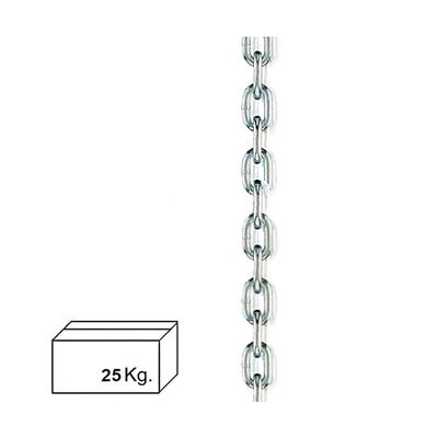 Zinc Plated Chain 8 mm. (Box 25 kg.)