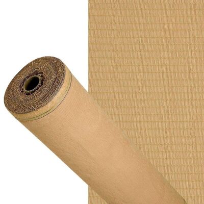 90% Shading Mesh, Roll 1, 5 x 50 meters, Reduces Radiation, Garden and Terrace Protection, Regulates Temperature, Beige Color