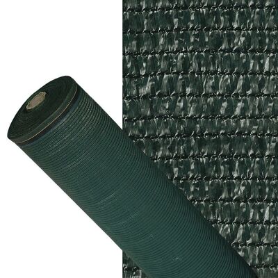 Shading Mesh 90%, Roll 1 x 100 meters, Reduces Radiation, Garden and Terrace Protection, Regulates Temperature, Dark Green Color
