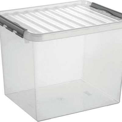 Aufbewahrungsbox "the q-line" 52L - transparent