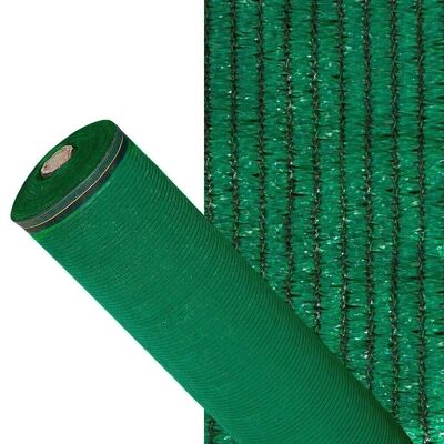 Shading Mesh 90%, Roll 2 x 50 meters, Reduces Radiation, Garden and Terrace Protection, Regulates Temperature, Light Green Color