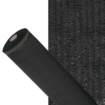 Shading Mesh 90%, Roll 1 x 50 meters, Reduces Radiation, Garden and Terrace Protection, Regulates Temperature, Black Color