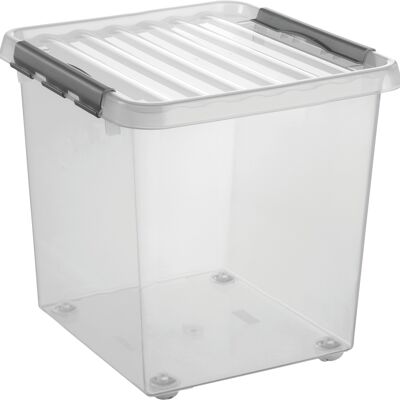 Aufbewahrungsbox "the q-line" 38L - transparent