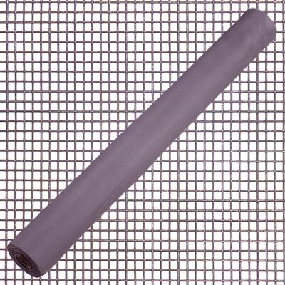 Gray Fiberglass Mosquito Net 18x16/60 cm. Roll 50 meters.