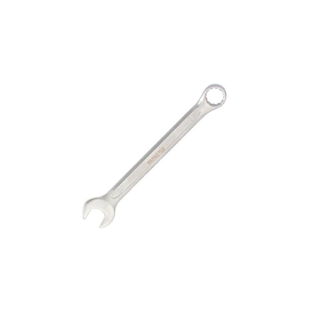 Ring-Maulschlüssel Plus 20x20 Chrom-Vanadium-Stahl DIN 3113. Doppelschlüssel, fester Schraubenschlüssel, Sternschlüssel