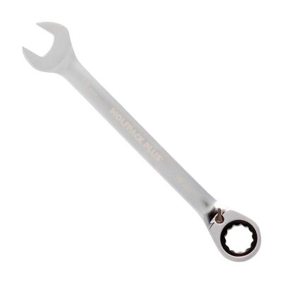 Combination Wrench With Ratchet 19 mm. DIN 3113