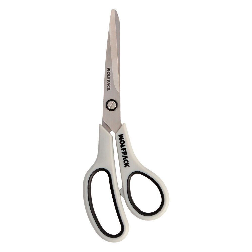 Tijeras Multiuso Acero Inoxidable 7, 5" / 180 mm. Hojas Acero Inoxidable,  Mango Comodo y Suave