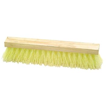 Brosse Balayeuse Jaune Sans Manche