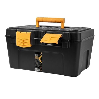 Werkzeugkasten aus Polypropylen, 385 x 285 x 205 mm. Aufbewahrungsbox, Organizer-Aktentasche, Kunststoff-Organizer