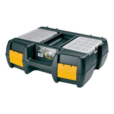 Elektroportable Aktentasche 400x340x133 mm. Aufbewahrungsbox, Organizer-Aktentasche, Kunststoff-Organizer