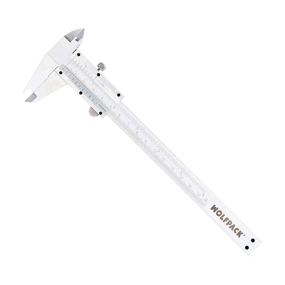 Professionelles Edelstahlkaliber 150 mm. Hohe Genauigkeit