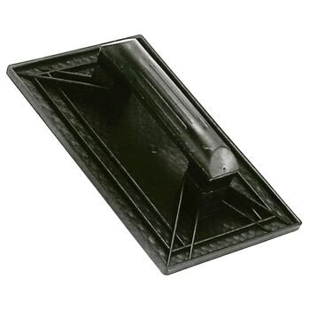 Flotteur Plastique 34x22 Cm Manche Rond Noir Nº 2