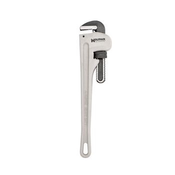 Clé à tuyau en aluminium robuste Stillson de 14 po, clé de plomberie, clé à tuyau, clé à taraud.