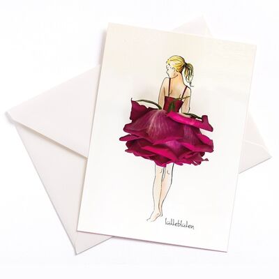 Rose Rock - Card with Color Core and Envelope | 066