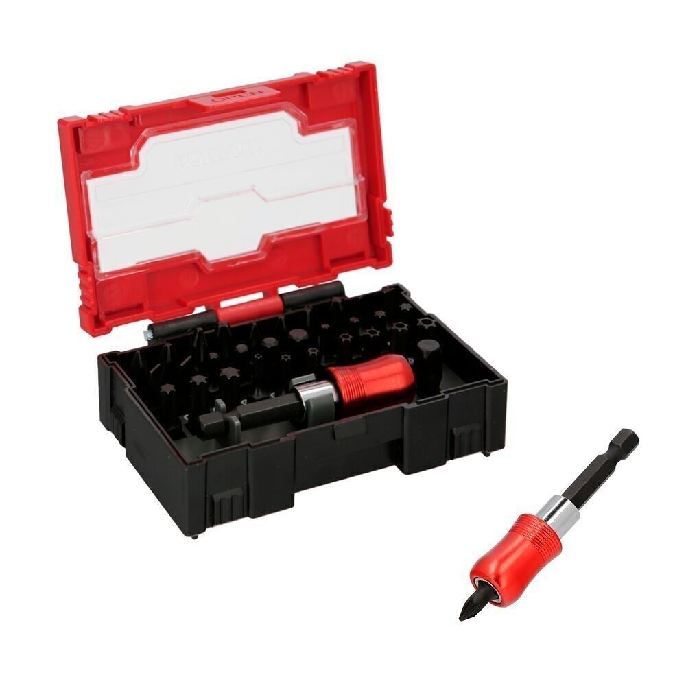 Set di punte per cacciavite in acciaio al cromo vanadio con adattatore rapido 32 pezzi