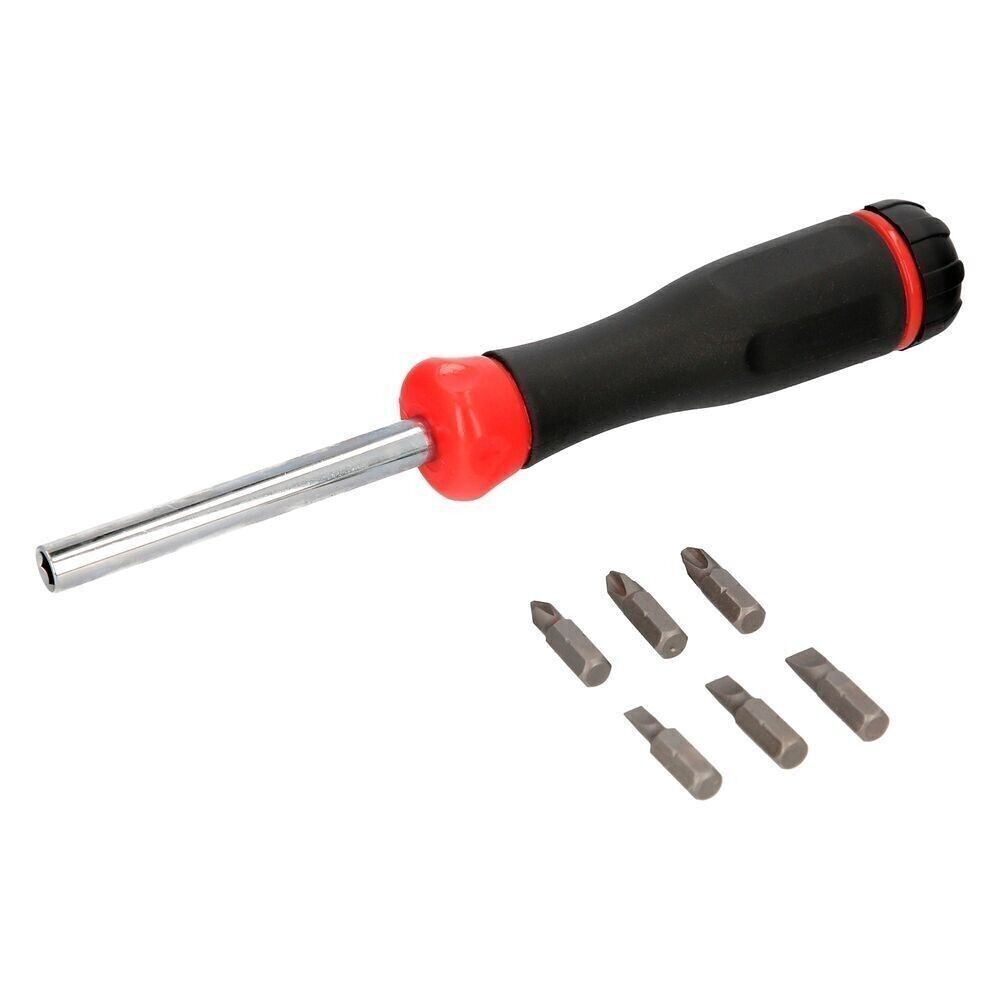 Set di punte per cacciavite da 7 pezzi da 1/4".  Acciaio al cromo vanadio, kit di rimozione punte, punte per cacciavite.